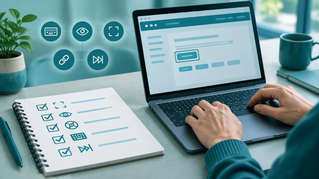 keyboard navigation audit checklist