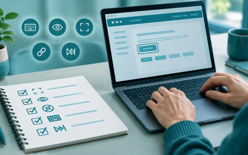 keyboard navigation audit checklist