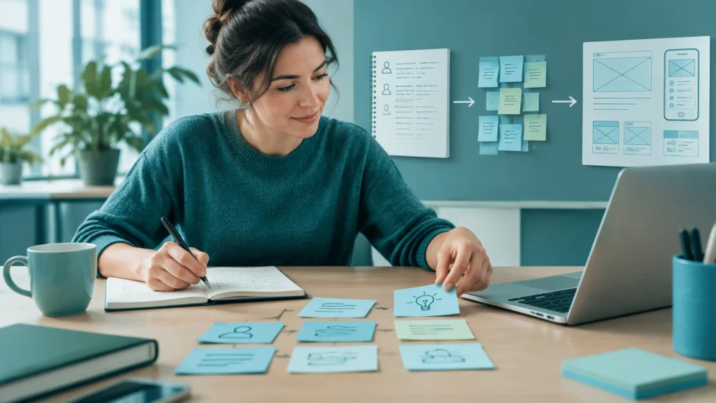 turning interview notes into design actions